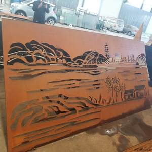 Láminas perforadas de acero <span class=keywords><strong>Corten</strong></span> laminadas en caliente Placa de acero resistente a la intemperie de acero <span class=keywords><strong>Corten</strong></span> a B - Product Image 3