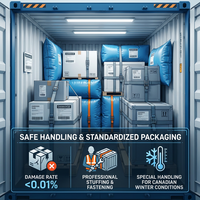 Agent maritime FCL fiable Chine-Canada depuis 12 ans – Expédition de conteneurs complets de toutes tailles (20GP, 40GP, 40HQ) avec suivi de fret en direct