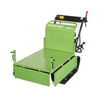 Konstant CE-geprüfte Benzin-Schubkarre 300kg Mini-Beton kipper Crawler Kleiner Transporter Mini-Ketten kipper