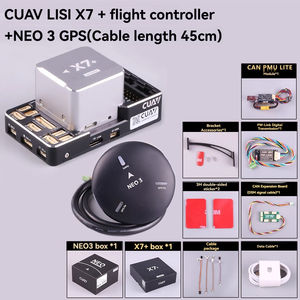 Controlador de Vuelo CUAV Leixun X7+ en Oferta, UAV de Código Abierto Pixhack/apm/px4, Accesorios para Drones de Ala Fija y Multirrotor, ABS Negro - Product Image 5