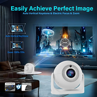 Nouveau projecteur électrique mise au point automatique JY360 Football WiFi haute définition Android Intelligent Portable Mini projecteur