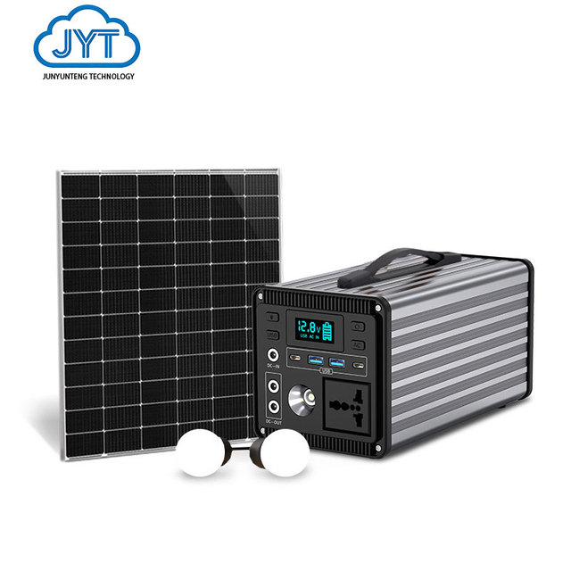220v 200w Pure Sine Wave 300w 500w Lifepo4 Lithium Battery Camping Portable Solar Power Station for Home Outdoor