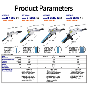 Lijadora Neumática de Ángulo Ajustable con Cabezal Giratorio de 360 Grados, Equipo de Lijado Versátil, <span class=keywords><strong>Herramienta</strong></span> de Desbarbado, Certificación CE RoHS - Product Image 2
