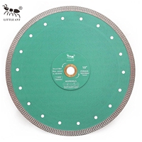 Disque de coupe LITTLE ANT 250 mm, lame de scie diamantée turbo avancée de 10 pouces pour la découpe de pierre artificielle et de carreaux de céramique