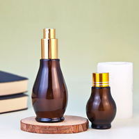 Flacon en verre pour huile essentielle de luxe