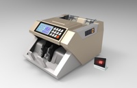 Compteur de billets de banque N90D2 avec écran LCD multi-devises Compteur de billets efficace