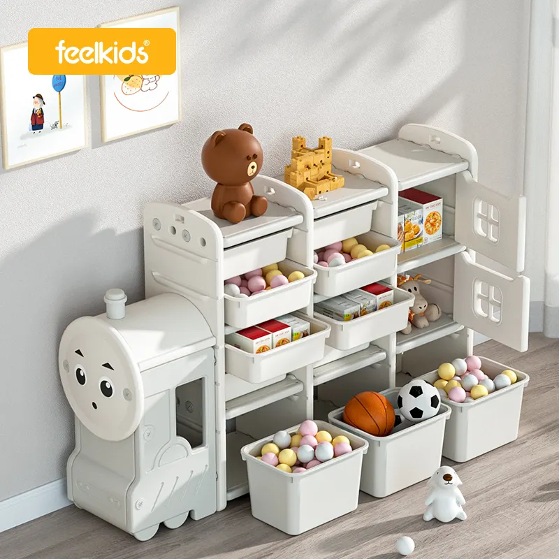 Durable furniture shelf organizer rack box child car shape for with 5 drawers baby cupboard toy storage children kids' cabinets