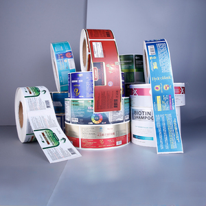 Etiqueta de impresión personalizada, producto de holograma, embalaje adhesivo impermeable, rollo de etiquetas, logotipo de vinilo, etiqueta adhesiva - Product Image 2