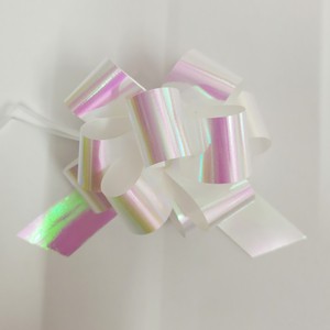 Colorful Gradient Vibrantwave PP Pull Bow <b>Gift</b> Bow for Anniversary Celebration <b>Gift</b> <b>Basket</b> Decoration - Product Image 5