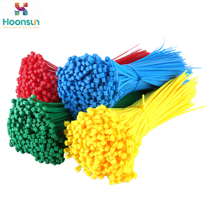 لون مخصص الذاتي قفل النايلون مطرز ربطة الكابل رخيصة من oonsun - Product Image 1