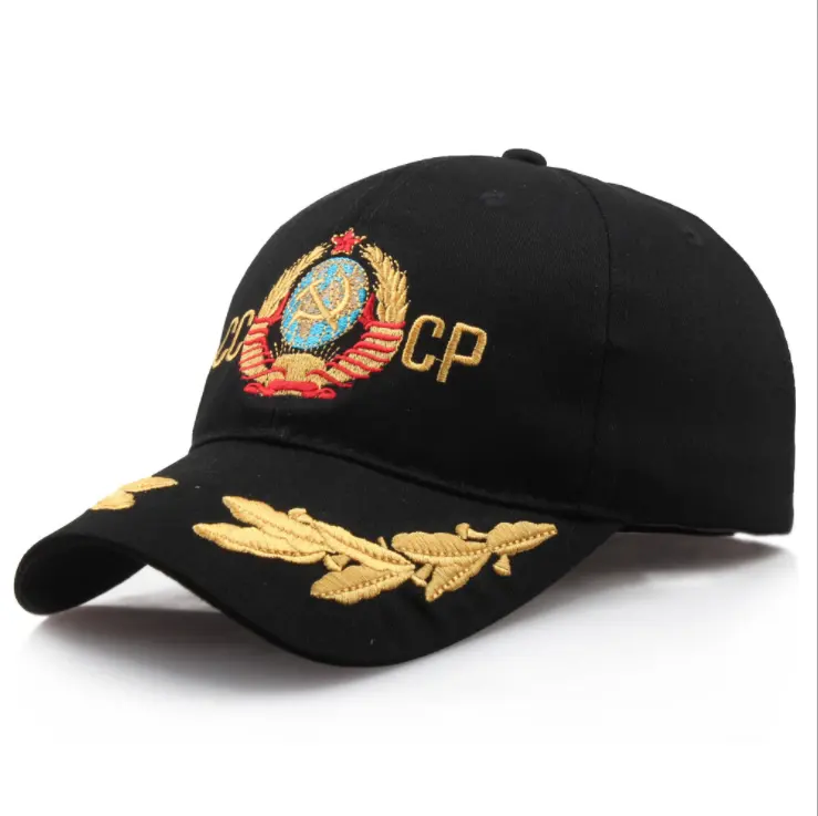 N/Ａ Gorra de béisbol de Malla para Verano CCCP URSS impresión Rusia Snapback Sombrero Hombres Mujeres Sombreros Deportivos Casuales
