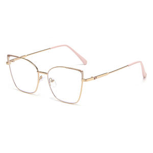 Toptan yeni kadın fotokromik mavi ışık engelleme kare çerçeve gözlük High-End instagrafashion moda gözlük - Product Image 1