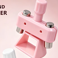 Nouvel Outil Magnétique Rotatif pour Nail Art, Guide Magnétique Puissant pour Gel Effet Œil de Chat et Perles de Verre, Idéal pour Salons