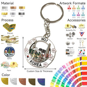 Llavero Personalizado con la Camiseta de la Selección Nacional de Fútbol - Llavero de Metal Esmaltado para Fanáticos de Brasil, Alemania, <span class=keywords><strong>Argentina</strong></span> - Product Image 6