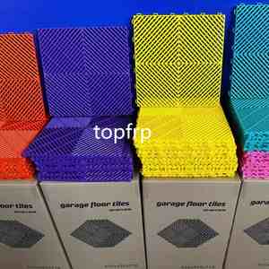 Haute qualité PP Garage interverrouillage plancher anti-dérapant en plastique Garage carreaux de sol pour voiture salle de lavage 4S voiture magasin - Product Image 2