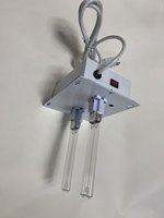 Lampe UV pour climatiseur HVAC 110V 26W, double lumière UV UVC, purificateur d'air