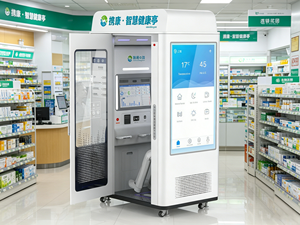 Kiosque médical intelligent, cabine d'examen de santé, capable de <span class=keywords><strong>mesurer</strong></span> <span class=keywords><strong>la</strong></span> taille, le poids et de tester <span class=keywords><strong>la</strong></span> <span class=keywords><strong>glycémie</strong></span>. - Product Image 2