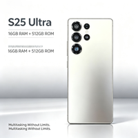 Smartphone S25 Ultra 5G 16 Go + 1 To Double SIM 108 MP Deca Core Android 14 Charge Rapide Livraison Gratuite