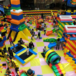 शैक्षिक बच्चों के नरम एप फोम बिल्डिंग के लिए बड़े इंटरलॉकिंग खिलौने ब्लॉक - Product Image 4