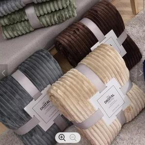 <span class=keywords><strong>Plaid</strong></span> polaire sur le canapé couverture adulte douce jeter des couvertures couvertures de lit d'hiver point chaud moelleux couvre-lit <span class=keywords><strong>Plaid</strong></span> couverture literie - Product Image 5