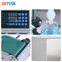 LSX-6000 Machine de Remplissage Automatique à Pompe Magnétique pour Petits Volumes Lait Jus Eau Huile Essentielle Parfum Ligne de Remplissage Automatique