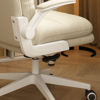Chaise de direction à dossier haut, chaise de bureau ergonomique, chaise de bureau luxueuse bjflamingo chaise d'ordinateur à domicile chaise de bureau avec bras