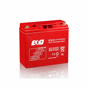 Batería de <span class=keywords><strong>Plomo</strong></span>-Ácido Sellada de Ciclo Profundo 12V 18AH para Almacenamiento Solar ESG con Placa de Carga UPS - Product Image 1
