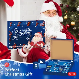 Lushawer Bộ Quà Tặng lịch phiêu lưu câu cá 24 cái/bộ Bộ dụng cụ câu cá Phụ Kiện Hộp câu cá kết hợp Quà Tặng câu cá giáng sinh - Product Image 2