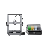 Impresora 3D Creality Hi Combo, 16 Colores, Multimaterial, Inteligente, CFS, Impresión Rápida de 500 mm/s, Impresora de Escritorio Portátil de Alta Velocidad