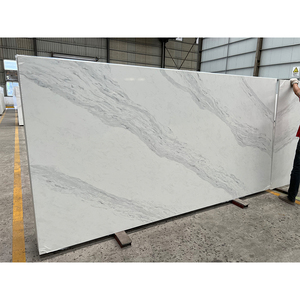 Encimeras de Piedra Artificial de Terrazo de Lujo Alasky, Lavabos de Encimera Modernos para Villa, Diseño de Modelo 3D, Resistentes al Calor - Product Image 1