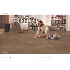 Bottochino Grey Sintered Stone Slab 1200x1200mm Anti Slip Floor Tile 4x4 Ft Porcelain Flooring Glazed Tiles - Product Image 6