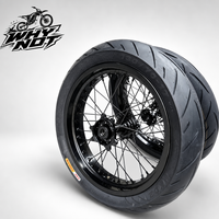Kit Roda Supermoto Baru 17x2.5 17x3.5 CNC 6061 untuk Surron Ultra Bee Modifikasi Jalan Raya Kekuatan Tinggi 2026