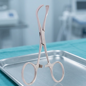 Lorna (Edna) Steel Manual Towel <b>Clip</b> <b>Clamp</b> with Box Joint 140mm for Surgical Instruments - Product Image 3