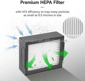 Brosse principale Brosse latérale Sac à poussière Filtre Hepa Aspirateur robotique Remplacement pour Irobots Roombas I7 I7 Plus I7 + E5 E6 E7 Pièces - Product Image 2