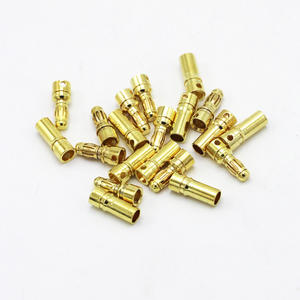 Позолоченные штекерные разъемы типа «банан» (2 мм, 3 мм, 3,5 мм, 4 мм, 5 мм, 6 мм, 6,5 мм, 8 мм) — гнездовые и штекерные, для радиоуправляемых дронов, LiPo аккумуляторов, ESC-компонентов - Product Image 4