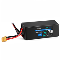 Batterie NCM haute tension 2.2Ah 26.6V 7S 50C à coque rigide XT90 pour drone FPV, longue autonomie, photographie aérienne fixe