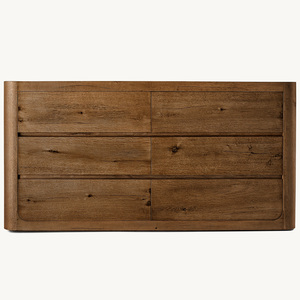 <span class=keywords><strong>Commode</strong></span> de rangement Rhoohill en chêne blanc massif, style américain, avec 6 tiroirs, pour chambre à coucher, commodes de luxe pour vêtements - Product Image 3