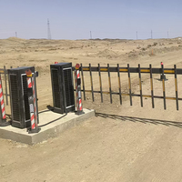 Barrera de Estacionamiento SHUNXIANG con LPR/ALPR, Certificación CE para Exteriores, Control Remoto de Larga Distancia