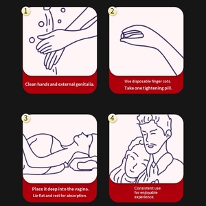 Cápsulas de <span class=keywords><strong>Lubricante</strong></span> Vaginal Personal para Mujeres, a Base de Plantas Naturales, Hidratantes y Reafirmantes, Píldoras para el Cuidado Íntimo Femenino para Adultos - Product Image 4