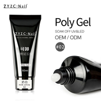 Vernis à ongles gel acrylique semi-permanent extension cristal Nail Art Fast Builder vernis hybride UV Poly vernis à ongles