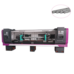 Tour CNC à double tourelle, tour CNC automatique, prix du tour CNC horizontal et tour CNC pour tubes et arbres - Product Image 1