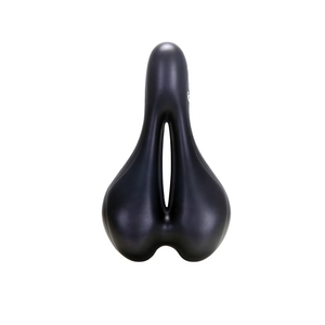 Asiento de <span class=keywords><strong>bicicleta</strong></span> cómodo Chaunts, sillín de <span class=keywords><strong>bicicleta</strong></span> impermeable hueco para bicicletas de montaña y de ciudad MTB, hecho de cuero de espuma PU, estilo Simple - Product Image 1