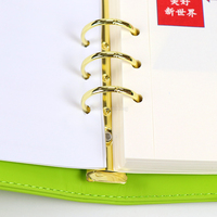 Creat personnalisé a5 reliure à anneaux en spirale flexible pour budget planificateur d'affaires carnet de notes d'impression