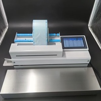 Scelleuse automatique de sacs de stérilisation dentaire - Machine de scellage et de découpe électrique 500W avec écran tactile LCD 7 pouces, certifiée CE Classe II
