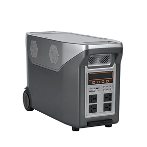 Station d'alimentation portable 600W 5KW avec batterie LiFePO4, générateur solaire, alimentation de secours pour voiture et courant alternatif, avec roues - Product Image 1