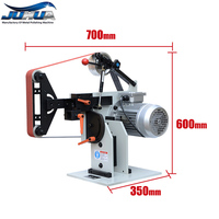 Petite meuleuse à banc motorisée JUHUA, moteur 2,2 kW, machine à meuler et à polir à courroie pour métal, acier inoxydable, bijoux, bois, faible coût