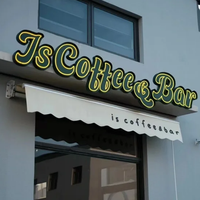 Lettres en aluminium 3D pour enseignes publicitaires extérieures personnalisées, alimentation CC pour bâtiments
