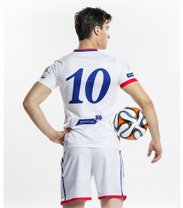 Make your own football uniforms set fashion tracksuit sublimation China football shirt maker custom men football shirt blank - Product Image 3