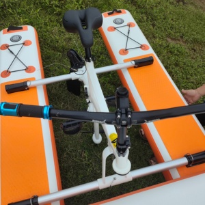 Vélo aquatique robuste à tirage par câble, vélo aquatique gonflable résistant aux UV pour loisirs - Product Image 5