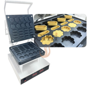 Máquina para Hacer Tartaletas con Revestimiento Antiadherente, Máquina para Hacer Bases <span class=keywords><strong>de</strong></span> Galletas, Máquina para Hacer Tartaletas <span class=keywords><strong>de</strong></span> Huevo para un Negocio Versátil <span class=keywords><strong>de</strong></span> Snacks - Product Image 3